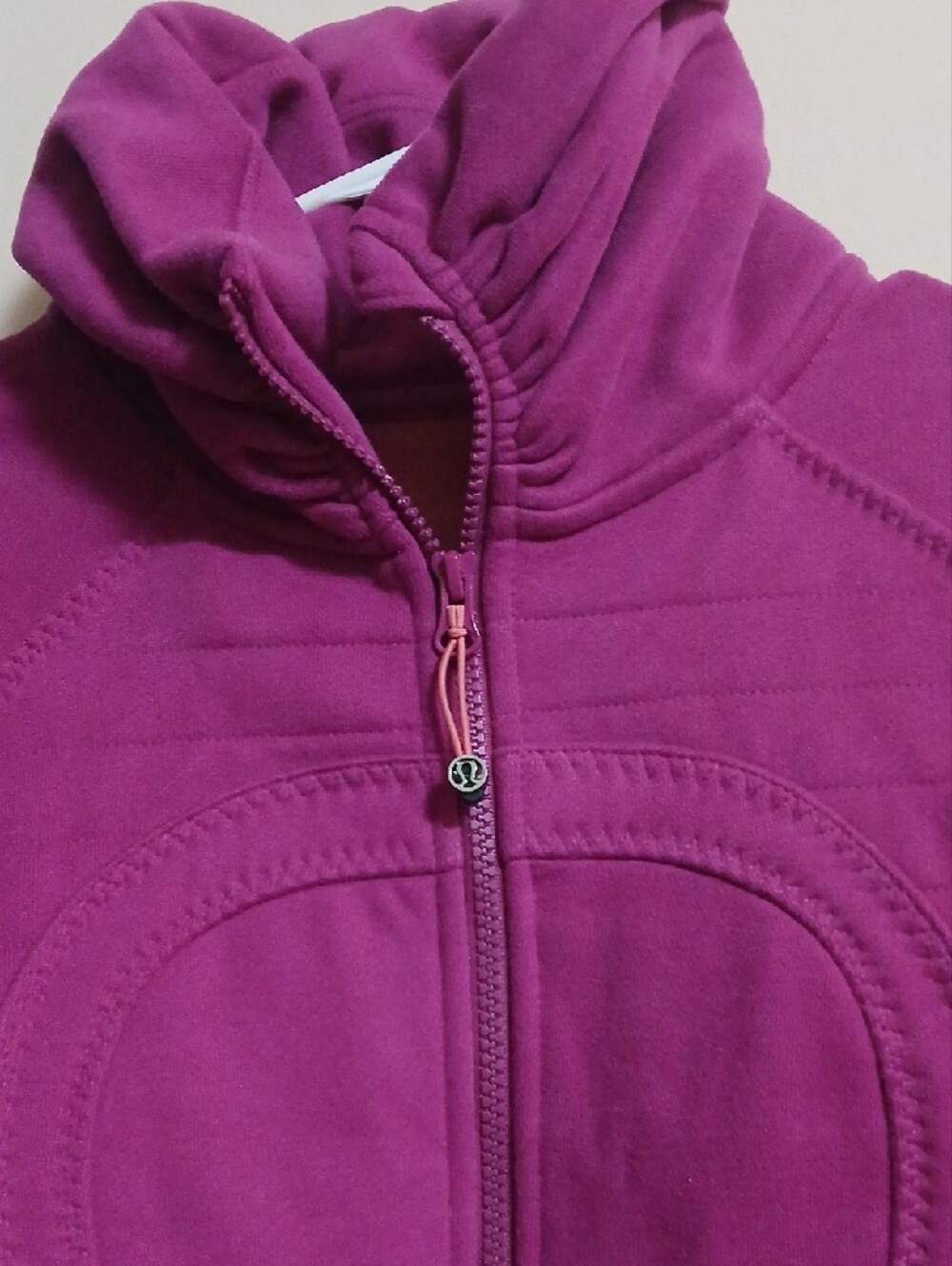 Lululemon Calm & Cozy Jacket Raspberry / Guava Lava - Picture 4 of 11